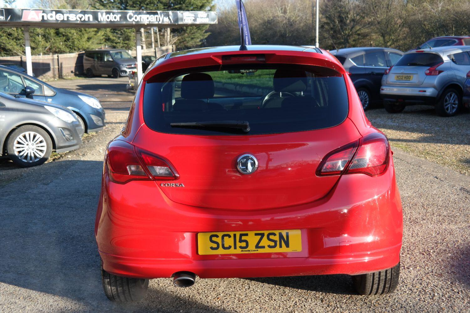 Used VAUXHALL CORSA 2015 Red in Huntingdon, Cambridgeshire Anderson